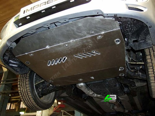 Защита картера двигателя SHERIFF для Subaru Impreza, Алюминий 5 мм, арт. 22.0566