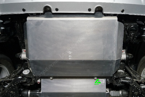 Защита картера двигателя TCC для Great Wall Poer King Kong, Алюминий 4 мм, арт. ZKTCC00594
