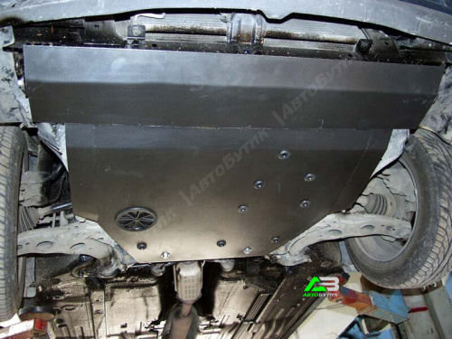 Защита картера двигателя и КПП SHERIFF для Mazda 626, Сталь 2 мм, арт. 12.0177