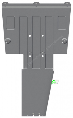 Защита картера двигателя и КПП SHERIFF для Mercedes-Benz V-Класс, Алюминий 4 мм, арт. 13.3095