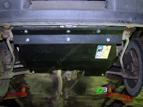 Защита картера двигателя и КПП SHERIFF для SEAT Ibiza, Сталь 2 мм, арт. 26.0218