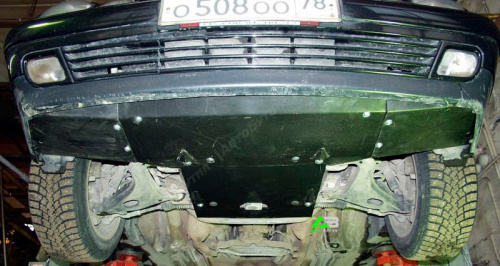 Защита картера двигателя SHERIFF для Mercedes-Benz E-Класс, Сталь 2 мм, арт. 13.1169