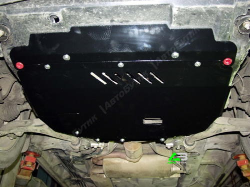 Защита картера двигателя и КПП SHERIFF для Nissan Altima, Сталь 2 мм, арт. 15.0558