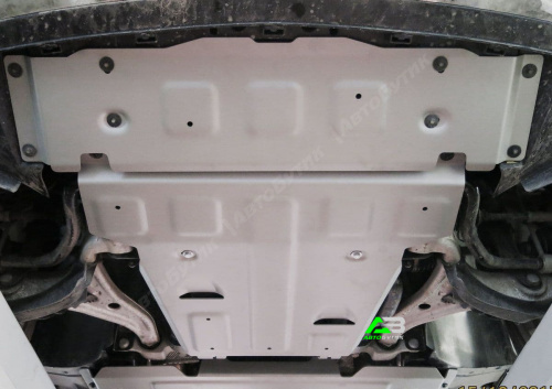 Защита радиатора Rival для Mercedes-Benz GLC Coupe , Алюминий 3 мм, арт. 333.3929.1