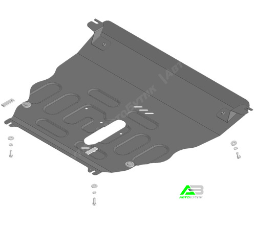 Коврик в багажник Aileron Lifan Cebrium (720) 2014-2018, арт. 73002
