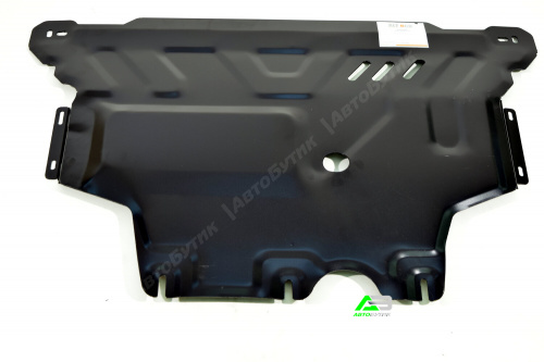 Защита картера двигателя и КПП ALFeco для Volkswagen Taos, Сталь 2 мм, арт. ALF2650st