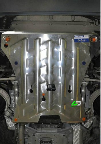 Защита картера двигателя и КПП Rival для Audi Q5, Алюминий 3 мм, арт. 333.0321.1