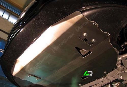 Защита картера двигателя и КПП SHERIFF для Audi TT, Алюминий 5 мм, арт. 02.1001