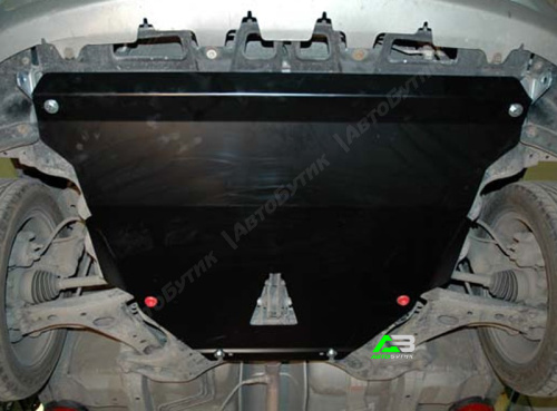 Защита картера двигателя и КПП SHERIFF для Toyota Prius, Сталь 2 мм, арт. 24.1197