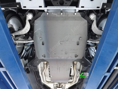 Защита картера двигателя и КПП ALFeco для Land Rover Range Rover Velar , Сталь 2 мм, арт. ALF4404st