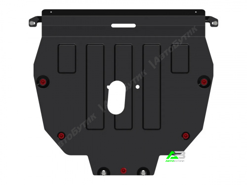 Защита картера двигателя и КПП SHERIFF для Honda CR-V, Сталь 2 мм, арт. 09.3624