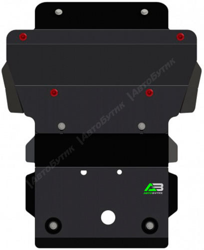 Защита картера двигателя SHERIFF для Chevrolet TrailBlazer, Сталь 2,5 мм, арт. 04.2446 V1