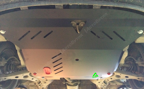 Защита картера двигателя и КПП SHERIFF для Hyundai Matrix, Сталь 2 мм, арт. 10.0881