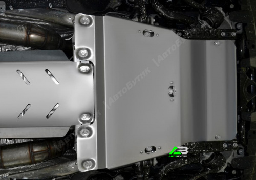 Защита картера двигателя Rival для Land Rover Range Rover, Алюминий 3 мм, арт. 333.3116.1