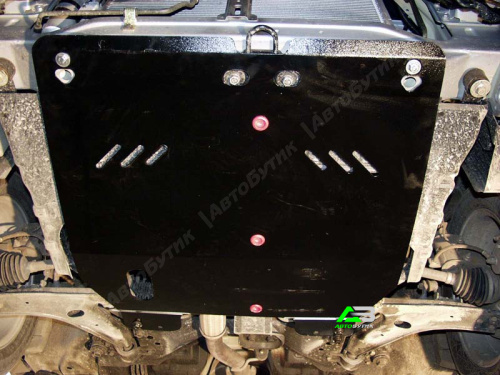 Защита картера двигателя и КПП SHERIFF для Chevrolet Evanda, Сталь 2 мм, арт. 04.0697