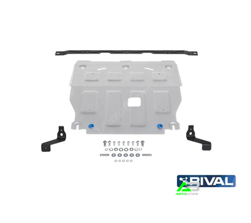 Защита картера двигателя и КПП Rival для Hyundai Elantra, Алюминий 3 мм, арт. 33323861