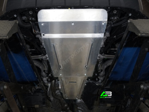 Защита картера двигателя TCC для Audi Q7, Алюминий 4 мм, арт. ZKTCC00145