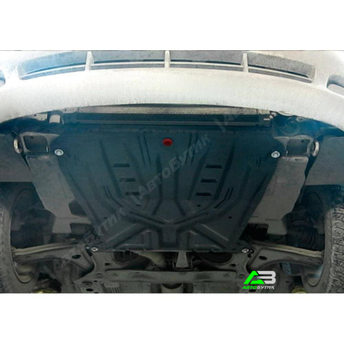 Защита картера двигателя и КПП АвтоБроня для Chevrolet Lacetti, Сталь 1,8 мм, арт. 111.01004.3
