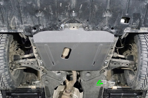 Защита картера двигателя и КПП TCC для Toyota Highlander, Алюминий 4 мм, арт. ZKTCC00472