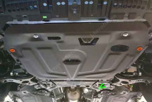 Защита картера двигателя и КПП ALFeco для Toyota Auris, Сталь 2 мм, арт. ALF2475st