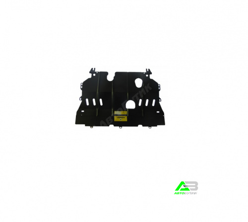 Защита картера двигателя и КПП Motodor для Mazda Mazda3, Сталь 2 мм, арт. 01126