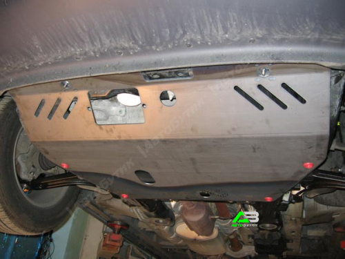 Защита картера двигателя и КПП SHERIFF для Chrysler Pacifica, Сталь 2,5 мм, арт. 04.0973