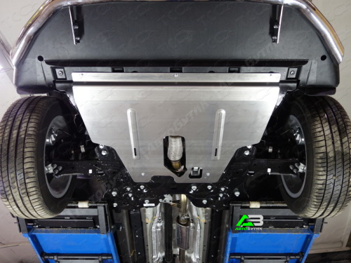 Защита картера двигателя TCC для Jeep Renegade, Алюминий 4 мм, арт. ZKTCC00167