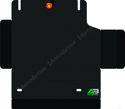 Защита редуктора ALFeco для Chevrolet TrailBlazer, Сталь 2 мм, арт. ALF0321st