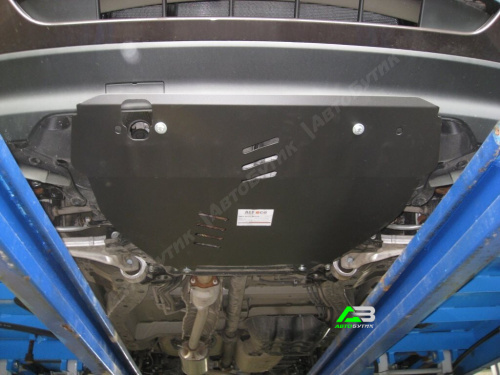 Защита картера двигателя и КПП ALFeco для Honda Pilot, Сталь 2 мм, арт. ALF0908st