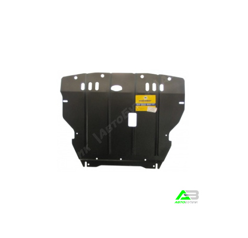 Защита картера двигателя и КПП Motodor для Smart Forfour, Сталь 2 мм, арт. 05502