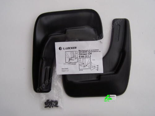 Брызговики передние L.Locker  для Citroen C4, арт. 7022020251