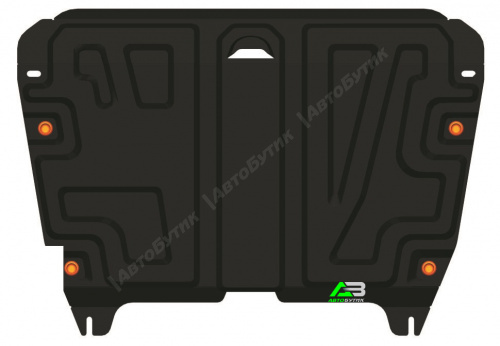 Защита картера двигателя и КПП ALFeco для Toyota Alphard, Сталь 2 мм, арт. ALF2459st
