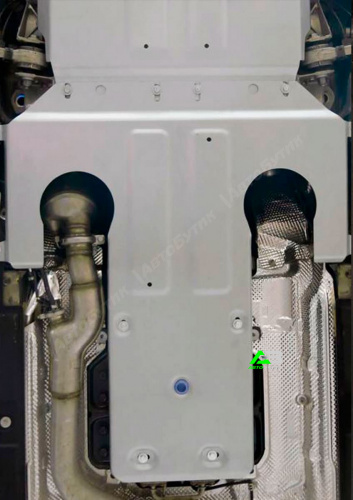 Защита КПП Rival для Mercedes-Benz S-Класс, Алюминий 3 мм, арт. 333.3936.1