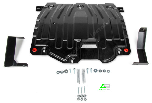 Защита картера двигателя и КПП АвтоБроня для Hyundai Elantra, Сталь 1,5 мм, арт. 111.02374.3