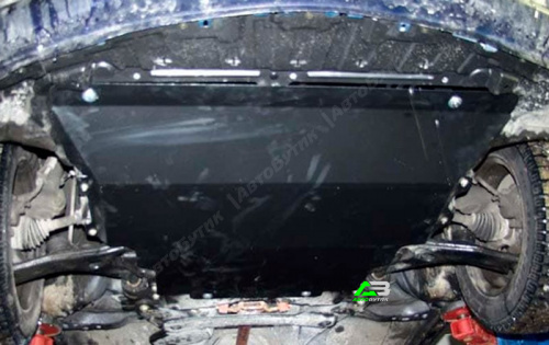 Защита картера двигателя и КПП SHERIFF для Mazda Mazda3, Сталь 2 мм, арт. 12.0737