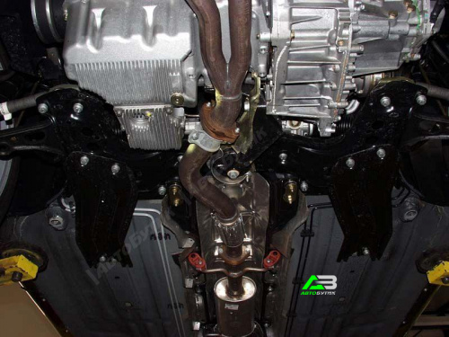 Защита картера двигателя и КПП SHERIFF для Alfa Romeo GTV, Сталь 2 мм, арт. 01.0685