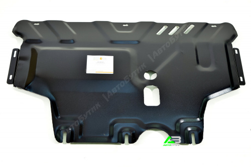 Защита картера двигателя и КПП ALFeco для Skoda Kodiaq, Сталь 1,5 мм, арт. ALF2021st