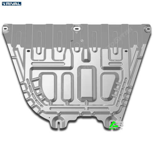 Защита картера двигателя и КПП АвтоБроня для Hyundai Solaris, Сталь 1,8 мм, арт. 333.02370.1
