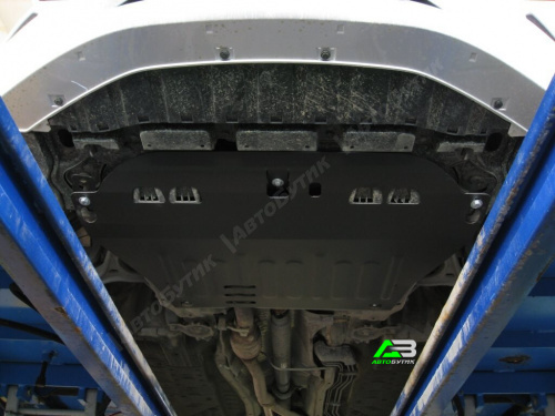 Защита картера двигателя и КПП ALFeco для Honda Crosstour, Сталь 2 мм, арт. ALF0924st