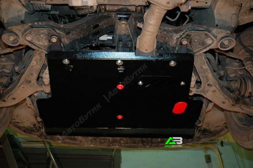 Защита картера двигателя и КПП SHERIFF для Nissan Bassara, Сталь 2 мм, арт. 15.1081