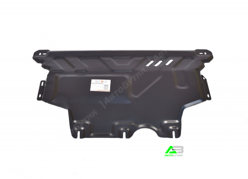 Защита картера двигателя и КПП ALFeco для Volkswagen Golf, Сталь 2 мм, арт. ALF2017st