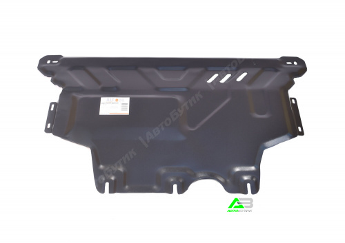 Защита картера двигателя и КПП ALFeco для Audi A3, Сталь 2 мм, арт. ALF3033st