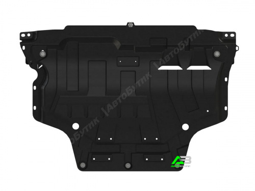 Защита картера двигателя и КПП SHERIFF для Audi A3, Сталь 1,8 мм, арт. 26.2680 V1