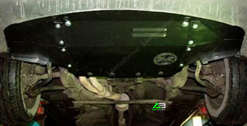 Защита картера двигателя SHERIFF для Audi A6, Сталь 2 мм, арт. 02.0350