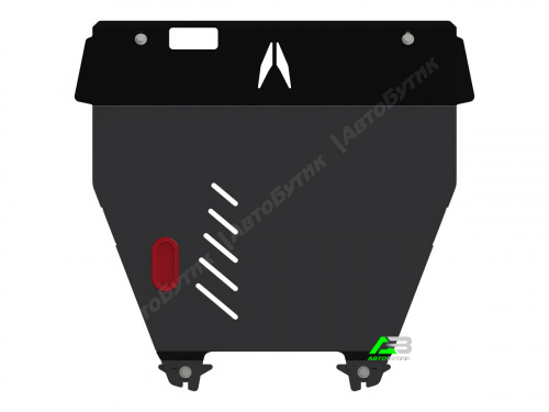 Защита картера двигателя и КПП SHERIFF для Acura MDX, Сталь 2,5 мм, арт. 09.1109