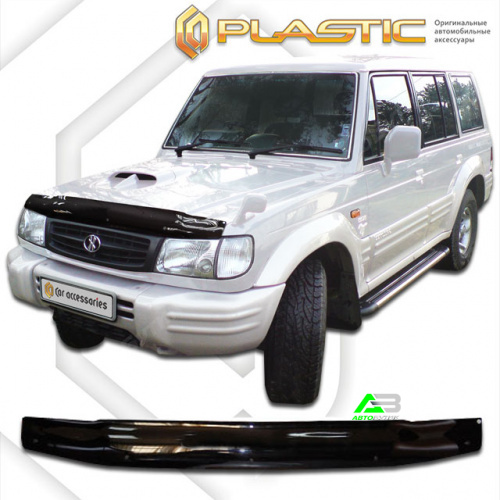 Дефлектор капота Ca-Plastic для Hyundai Galloper, арт.CA-181