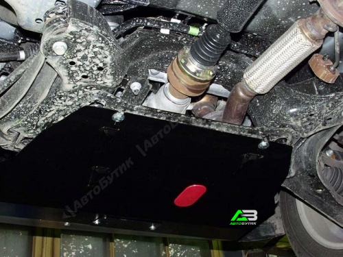 Защита картера двигателя и КПП SHERIFF для Mazda Tribute, Сталь 2 мм, арт. 12.0635