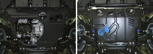 Защита картера двигателя и КПП Lexus NX I 2014-2017 V - 2.0 (150л.с.) Арт. 111.03211.1