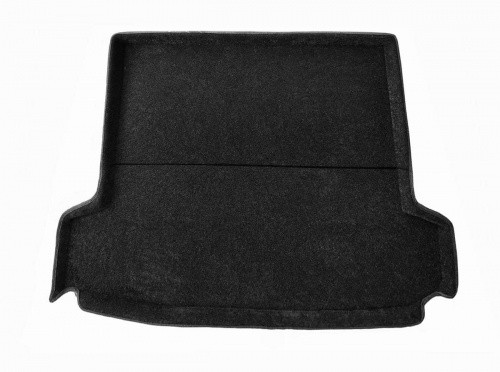 Коврик в багажник Geely Coolray I 2019-, 3D ткань Euromat LUX, Черный, Арт. EMT3D001407