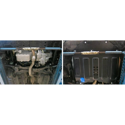 Защита картера двигателя и КПП Chery Bonus 3 (E3/A19) 2014-2017 Седан V - 1.5 Арт. 111.00913.1